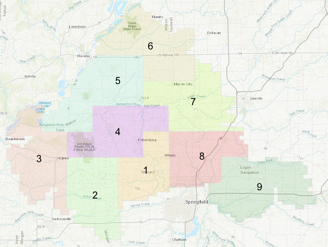Map of Director Districts
