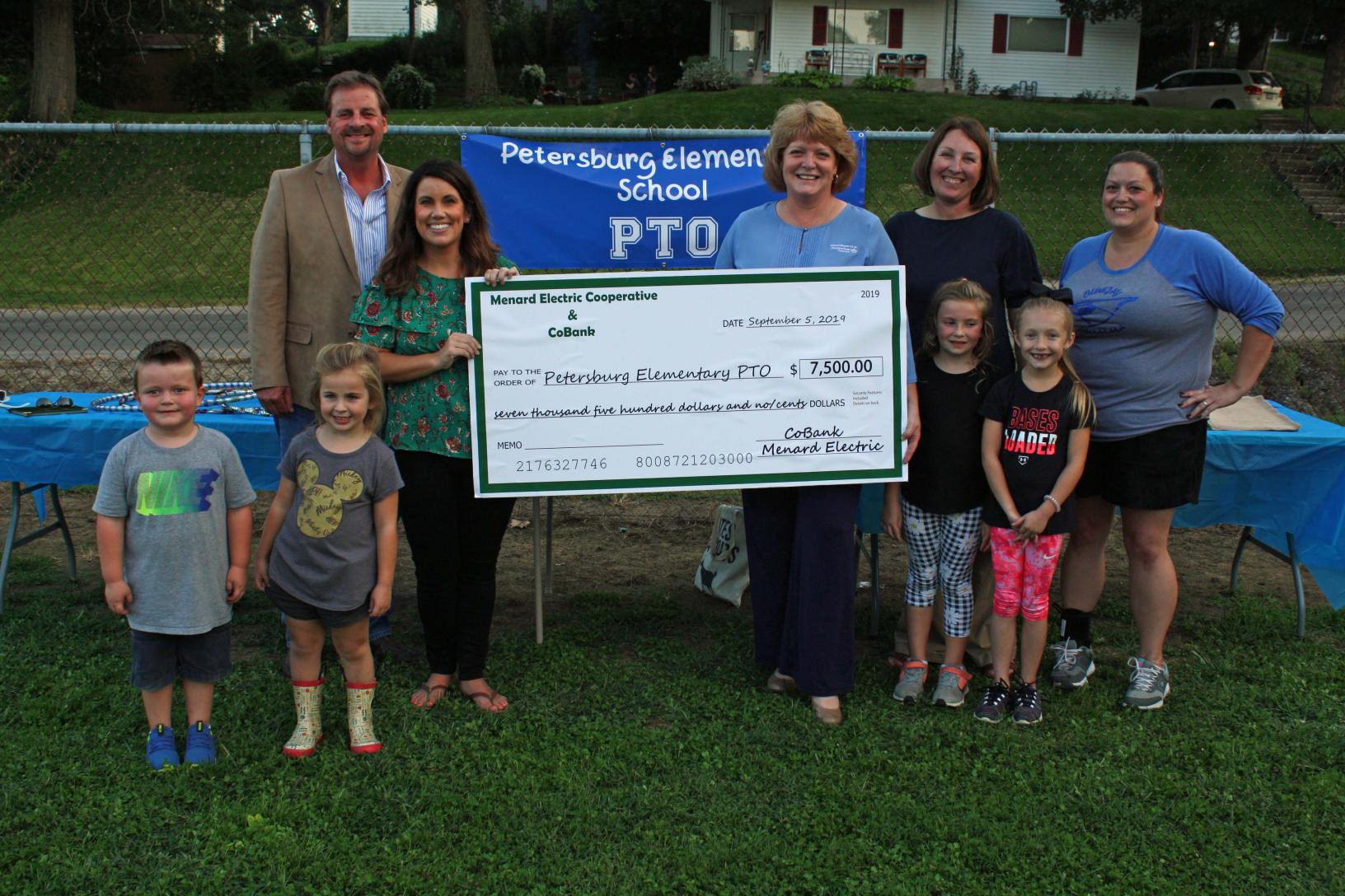 PTO check presentation